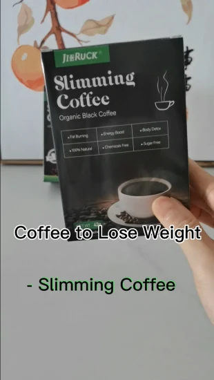 Herbal Healthy Lose Belly Fat Slimming Green Keto Enzyme Coffee Slim for Weight Loss Body Shape