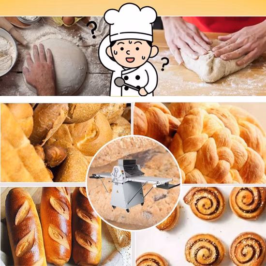 Commercial Complete Set Pastry Loaf Toast Slicer Bun Burger Baking Cake Bread Bakery Equipment
