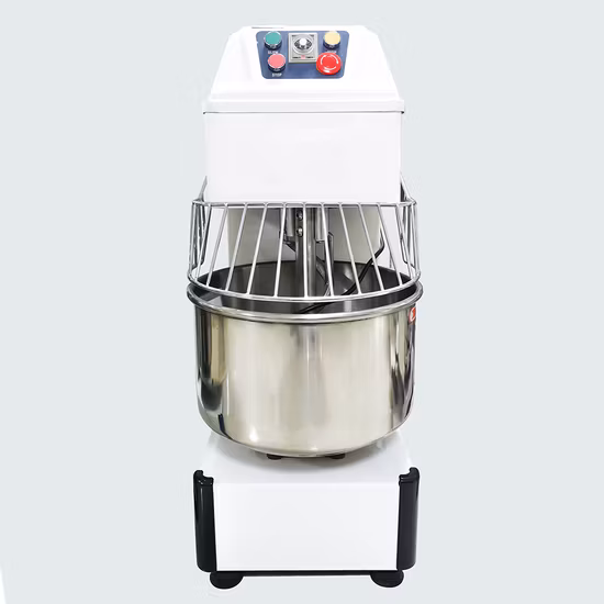 Commercial Industrial Electric 8 100kg 20L 260L Food Bread Baking Bakery Equipment Double Motion Stand Dough Spiral Machine Spiral Mixing Flour Dough Mixer